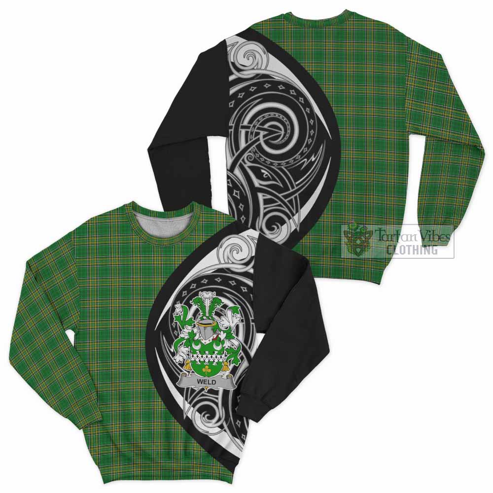 Weld Irish Clan Sweatshirt Celtic Circle Style - Tartan Vibes Clothing