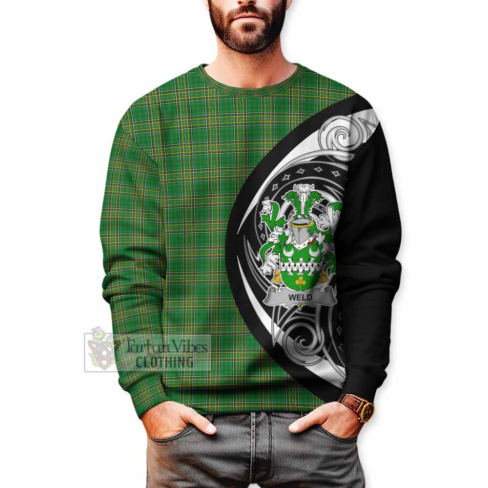 Weld Irish Clan Sweatshirt Celtic Circle Style - Tartan Vibes Clothing