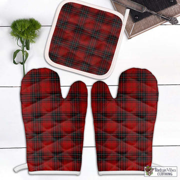 Wemyss Tartan Combo Oven Mitt & Pot-Holder White - Tartan Vibes Clothing