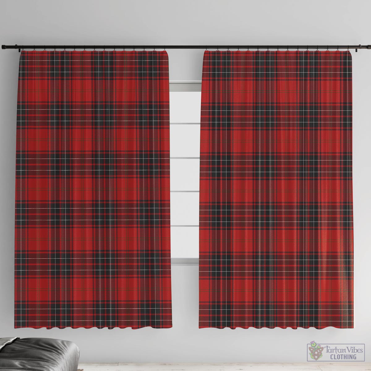 Wemyss Tartan Window Curtain With Grommets - Tartan Vibes Clothing