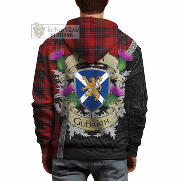 Wemyss Tartan Family Crest Hoodie Lion Rampant Royal Thistle Shield Celtic Inspired - Tartan Vibes Clothing