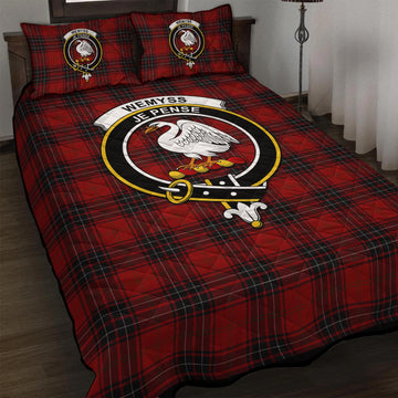 Wemyss Tartan Quilt Bed Set with Family Crest