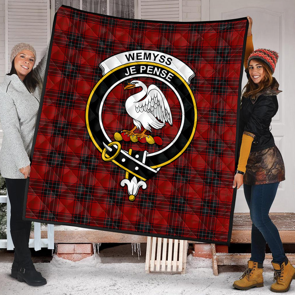 wemyss-tartan-quilt-with-family-crest