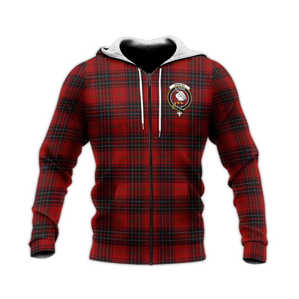 wemyss-tartan-knitted-hoodie-with-family-crest