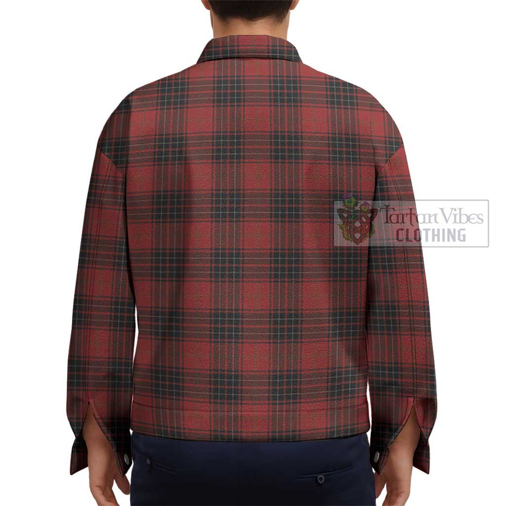 Wemyss Tartan Unisex Lapel Cotton Jacket - Tartan Vibes Clothing
