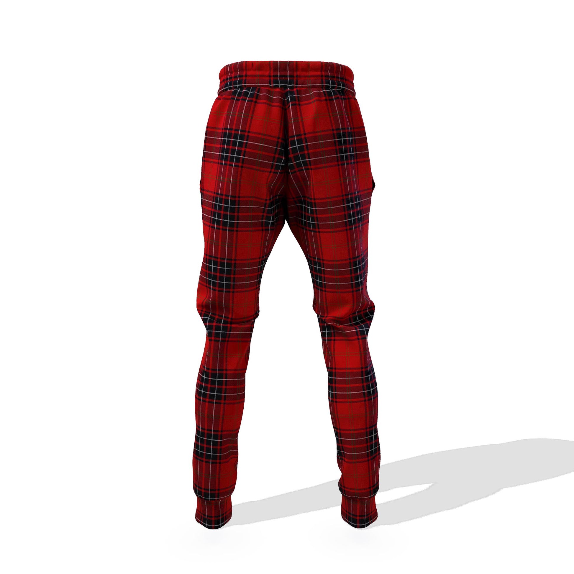 Wemyss Tartan Joggers Pants with Family Crest 6XL - Tartan Vibes Clothing