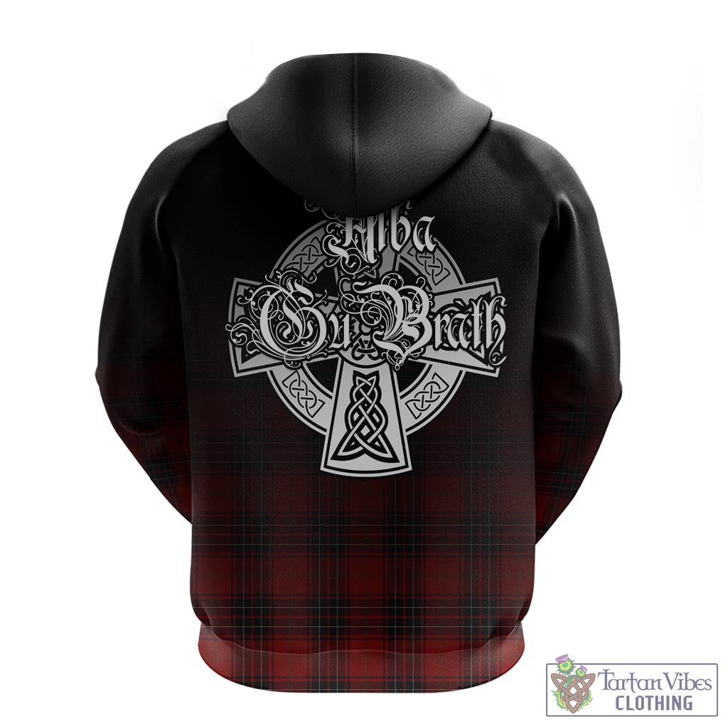 Tartan Vibes Clothing Wemyss Tartan Hoodie Featuring Alba Gu Brath Family Crest Celtic Inspired