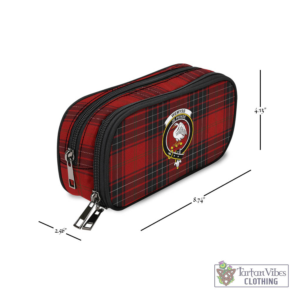 Wemyss Tartan Pen and Pencil Case with Family Crest - Tartan Vibes Clothing