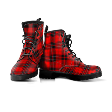 Wemyss Tartan Leather Boots