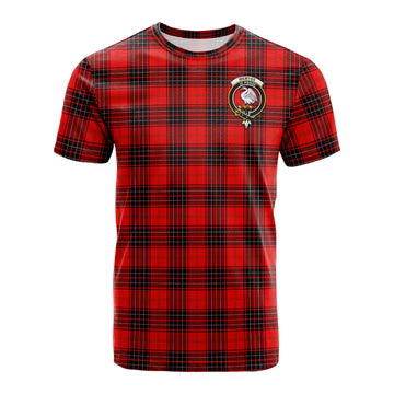 Wemyss Tartan T-Shirt with Family Crest