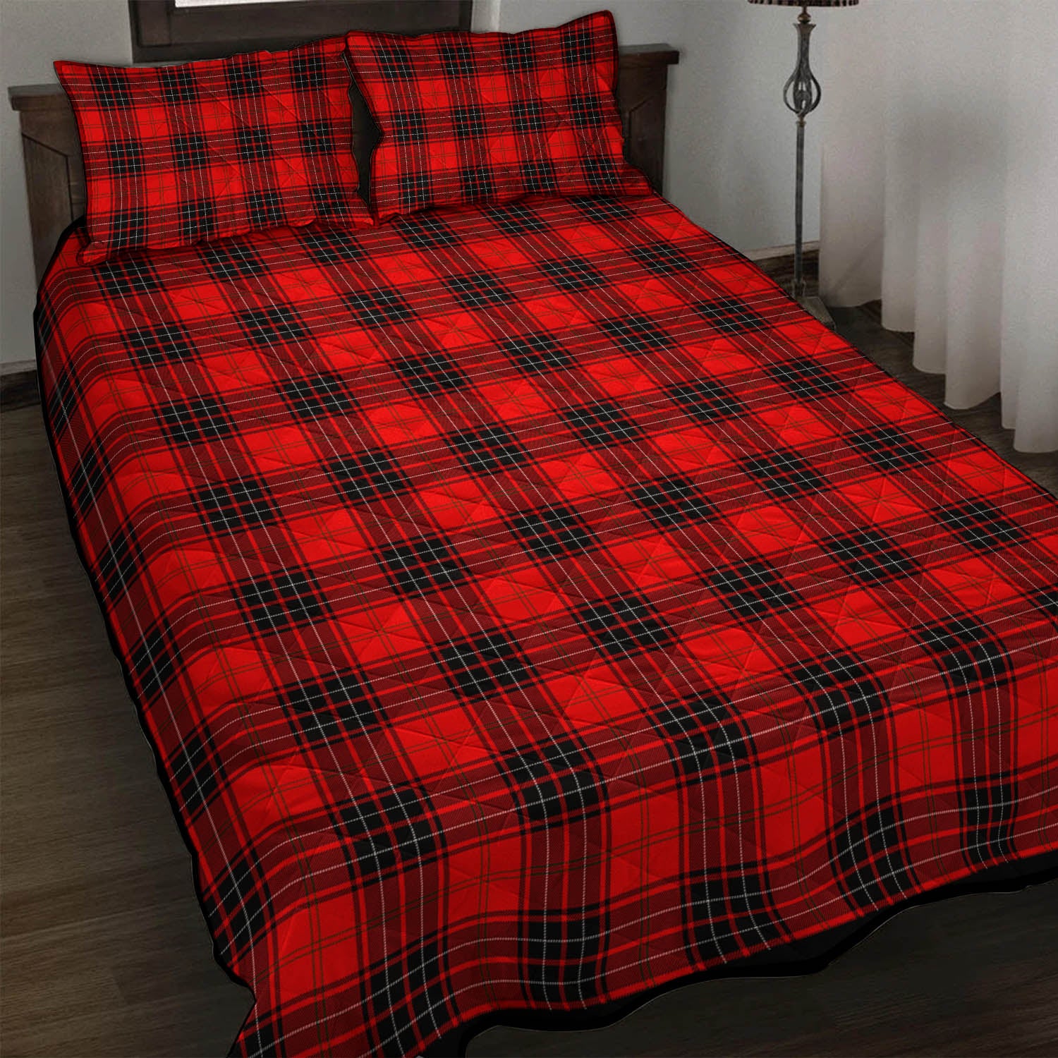 Wemyss Tartan Quilt Bed Set - Tartan Vibes Clothing