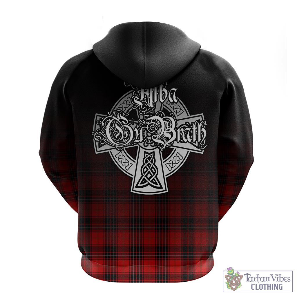 Tartan Vibes Clothing Wemyss Modern Tartan Hoodie Featuring Alba Gu Brath Family Crest Celtic Inspired