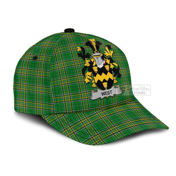 West Irish Clan Tartan Classic Cap with Coat of Arms