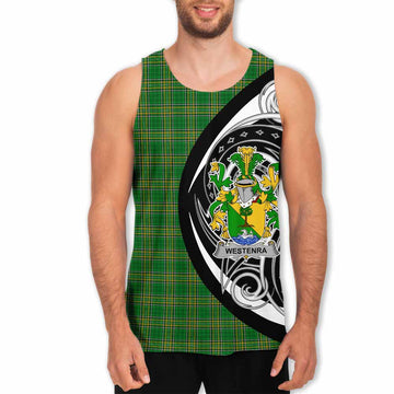 Westenra Irish Clan Men's Tank Top Celtic Circle Style Men - Tartan Vibes Clothing