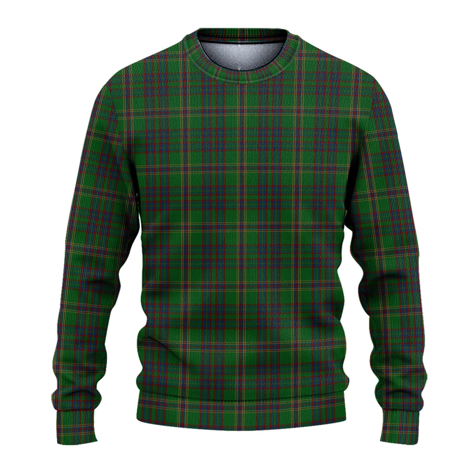 Westmeath County Ireland Tartan Knitted Sweater - Tartanvibesclothing