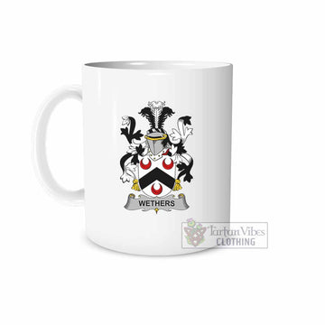 Wethers Irish Clan Coat of Arms Ceramic Mug