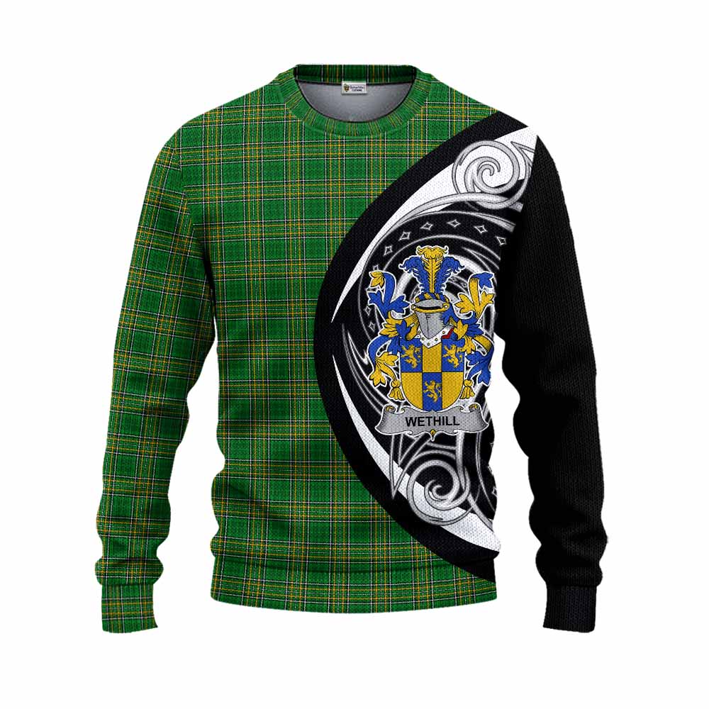 Wethill Irish Clan Knitted Sweater Celtic Circle Style Unisex - Tartan Vibes Clothing