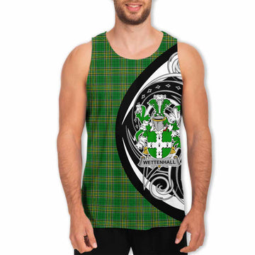 Wettenhall Irish Clan Men's Tank Top Celtic Circle Style Men - Tartan Vibes Clothing