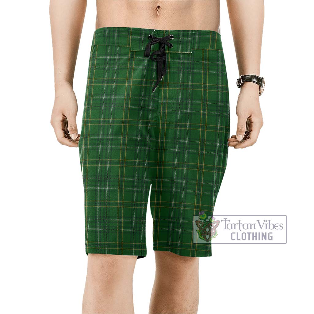 Wexford County Ireland Tartan Men's Board Shorts Men - Tartan Vibes Clothing