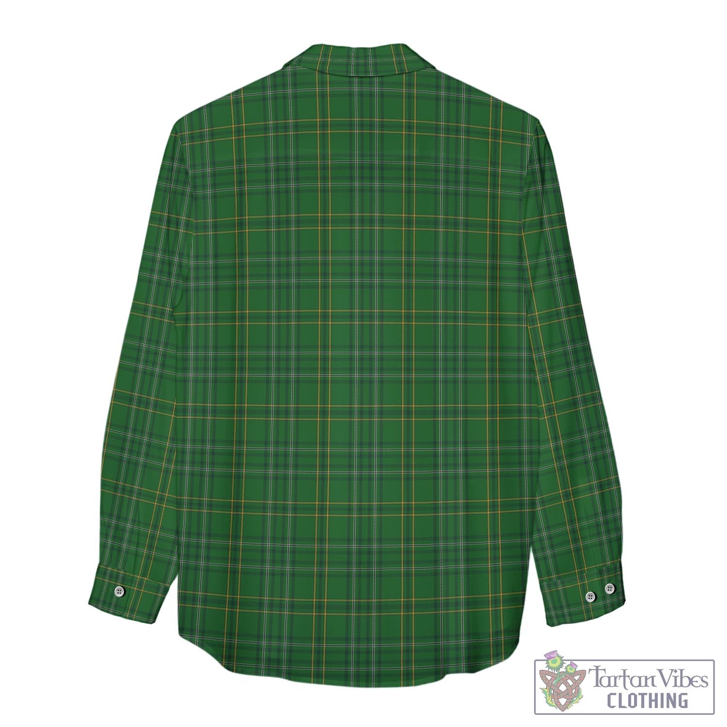 Wexford County Ireland Tartan Womens Casual Shirt