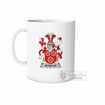 Wheeler Irish Clan Coat of Arms Ceramic Mug