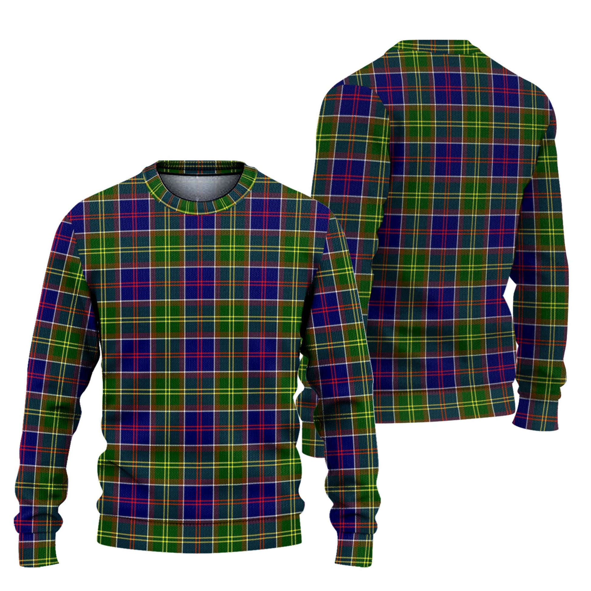 Whitefoord modern Tartan Knitted Sweater Unisex - Tartanvibesclothing