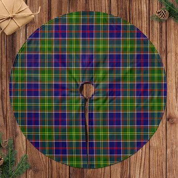 Whitefoord modern Tartan Christmas Tree Skirt