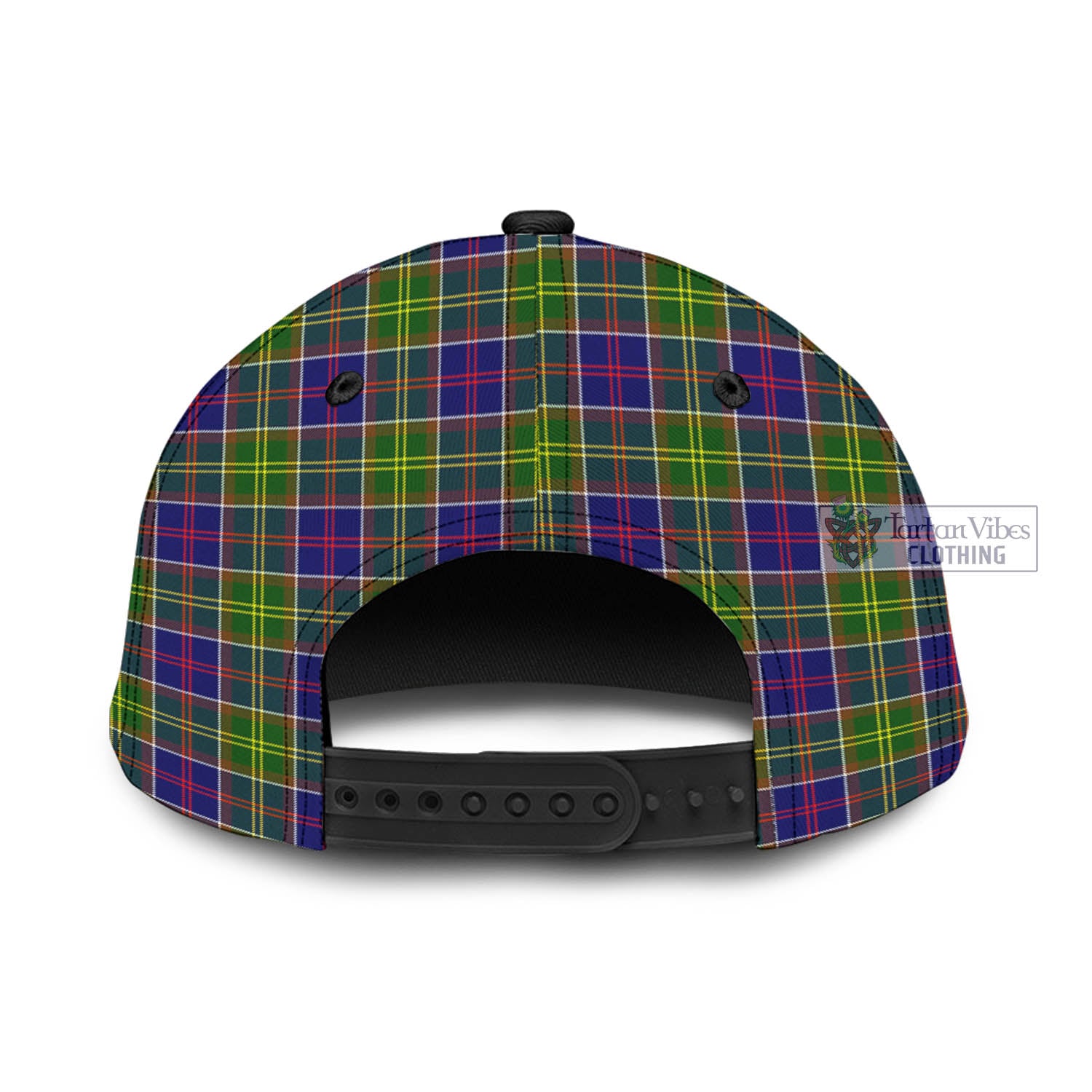 Tartan Vibes Clothing Whitefoord Modern Tartan Classic Cap with Family Crest In Me Style