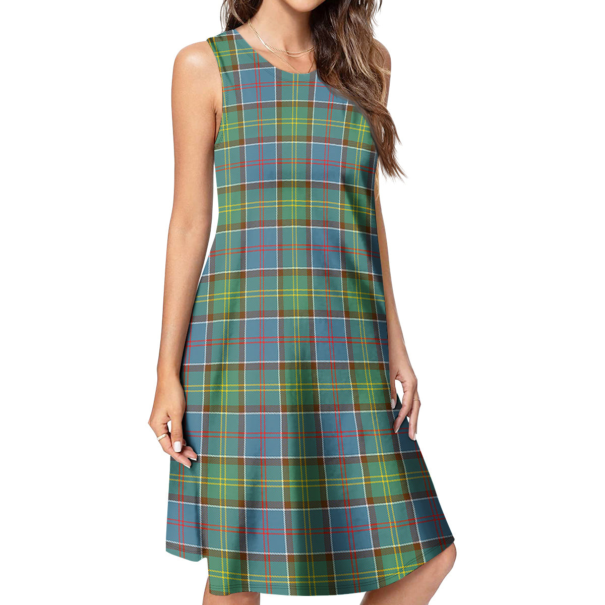 Whitelaw Tartan Womens Casual Dresses - Tartanvibesclothing