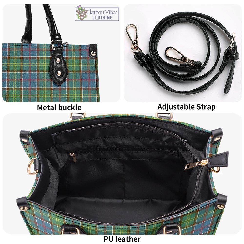 Tartan Vibes Clothing Whitelaw Tartan Luxury Leather Handbags