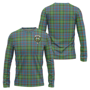 Whitelaw Tartan Long Sleeve T-Shirt with Family Crest