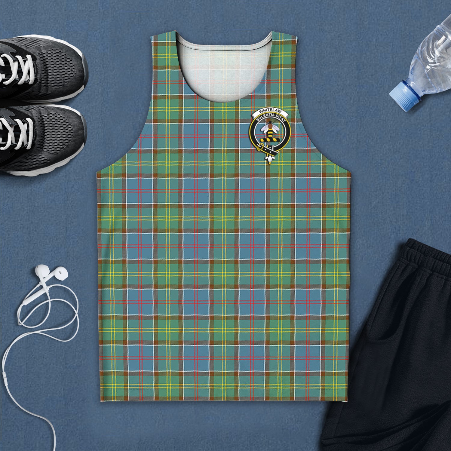 whitelaw-tartan-mens-tank-top-with-family-crest