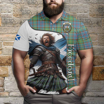 Whitelaw Crest Tartan Polo Shirt Inspired by the Freedom of Scottish Warrior