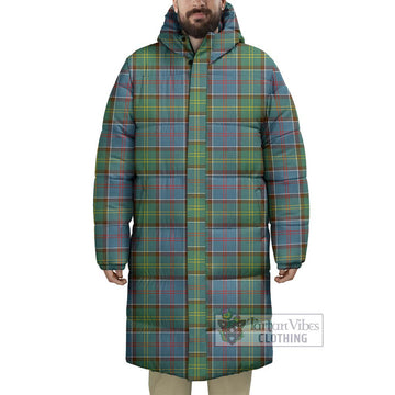 Whitelaw Tartan Long Down Jacket