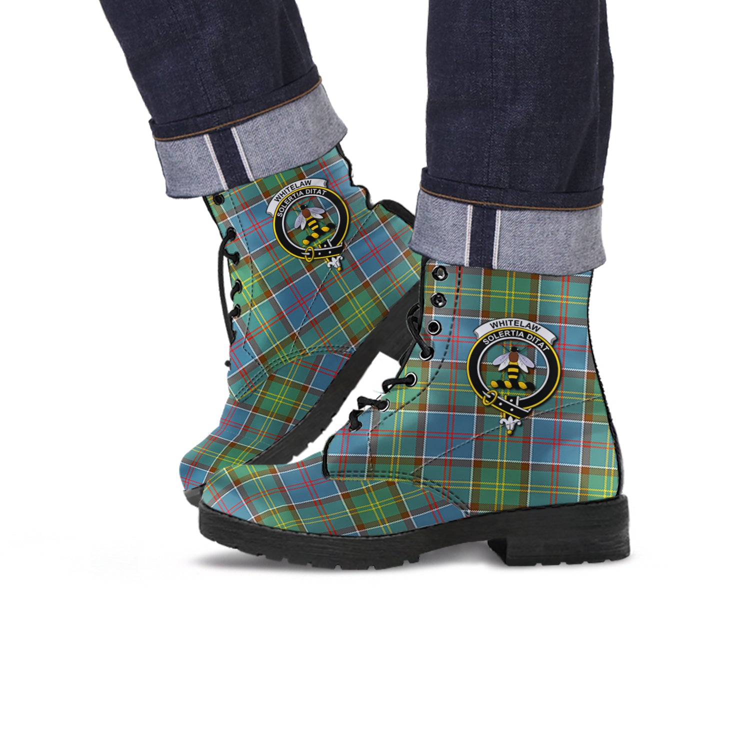 whitelaw-tartan-leather-boots-with-family-crest