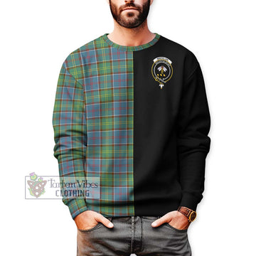 Whitelaw Tartan Sweatshirt with Family Crest and Half Of Me Style