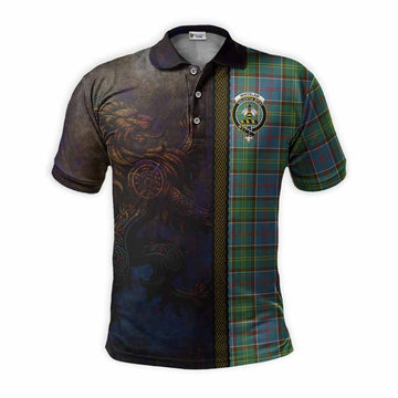 Whitelaw Tartan Family Crest Polo Shirt Alba Gu Brath Be Brave Lion Ancient Style Kid - Tartan Vibes Clothing