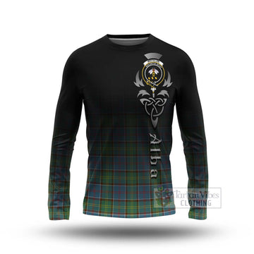 Whitelaw Tartan Long Sleeve T-Shirt Featuring Alba Gu Brath Family Crest Celtic Inspired