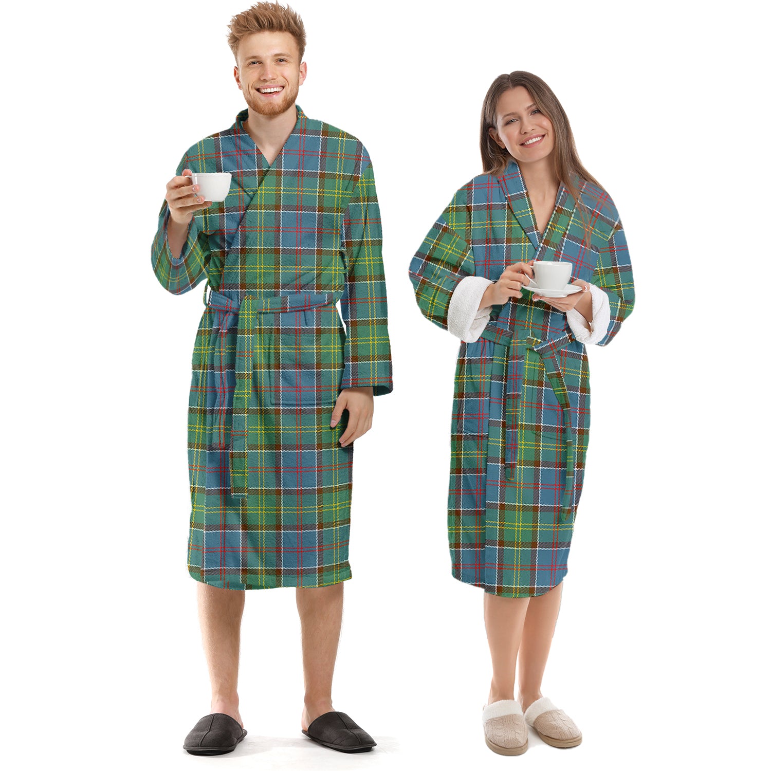 Whitelaw Tartan Bathrobe Unisex S - Tartan Vibes Clothing