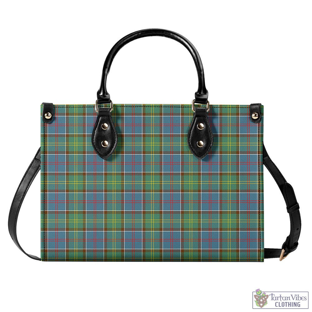 Tartan Vibes Clothing Whitelaw Tartan Luxury Leather Handbags