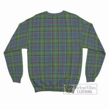 Whitelaw Tartan Sweatshirt with Family Crest DNA In Me Style