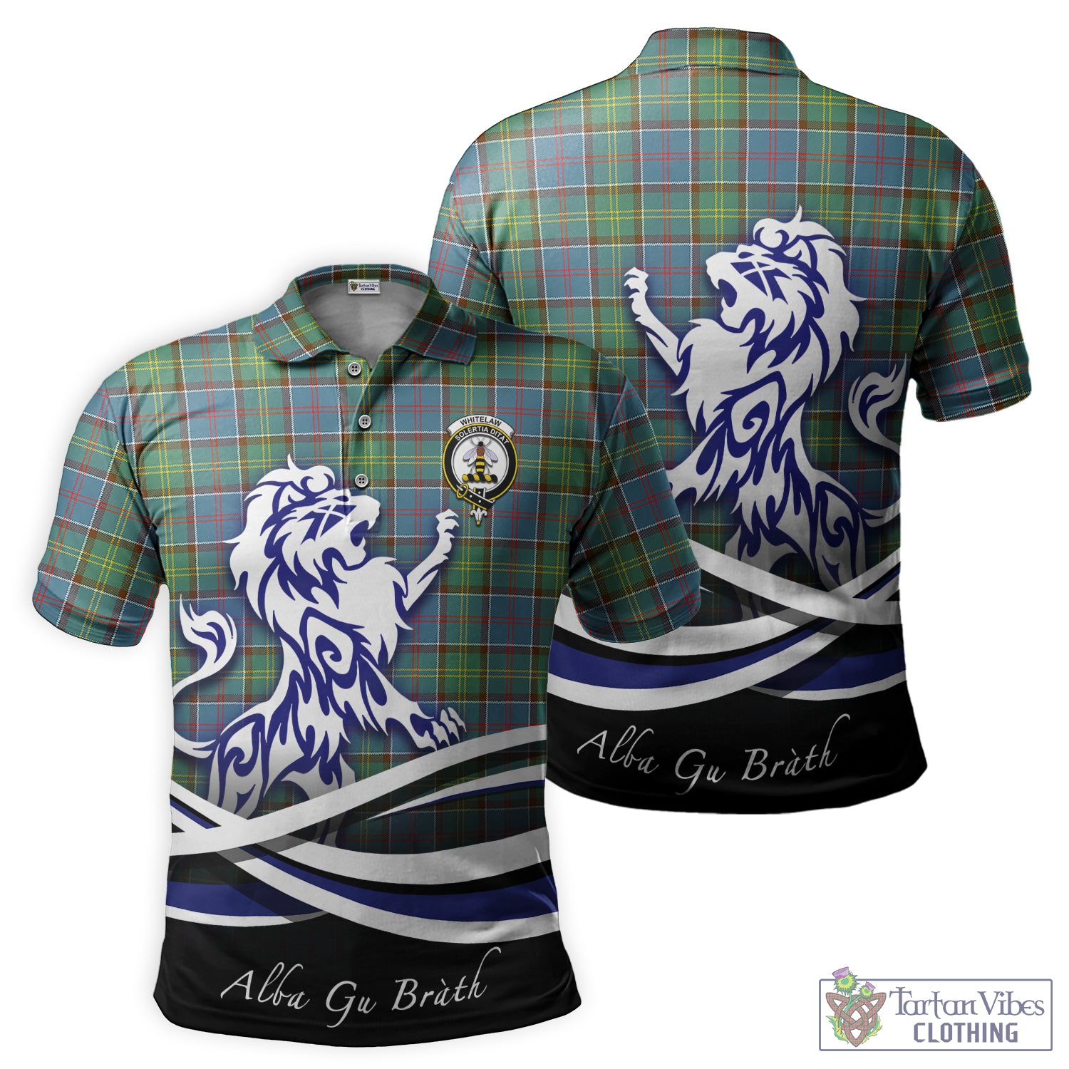 whitelaw-tartan-polo-shirt-with-alba-gu-brath-regal-lion-emblem