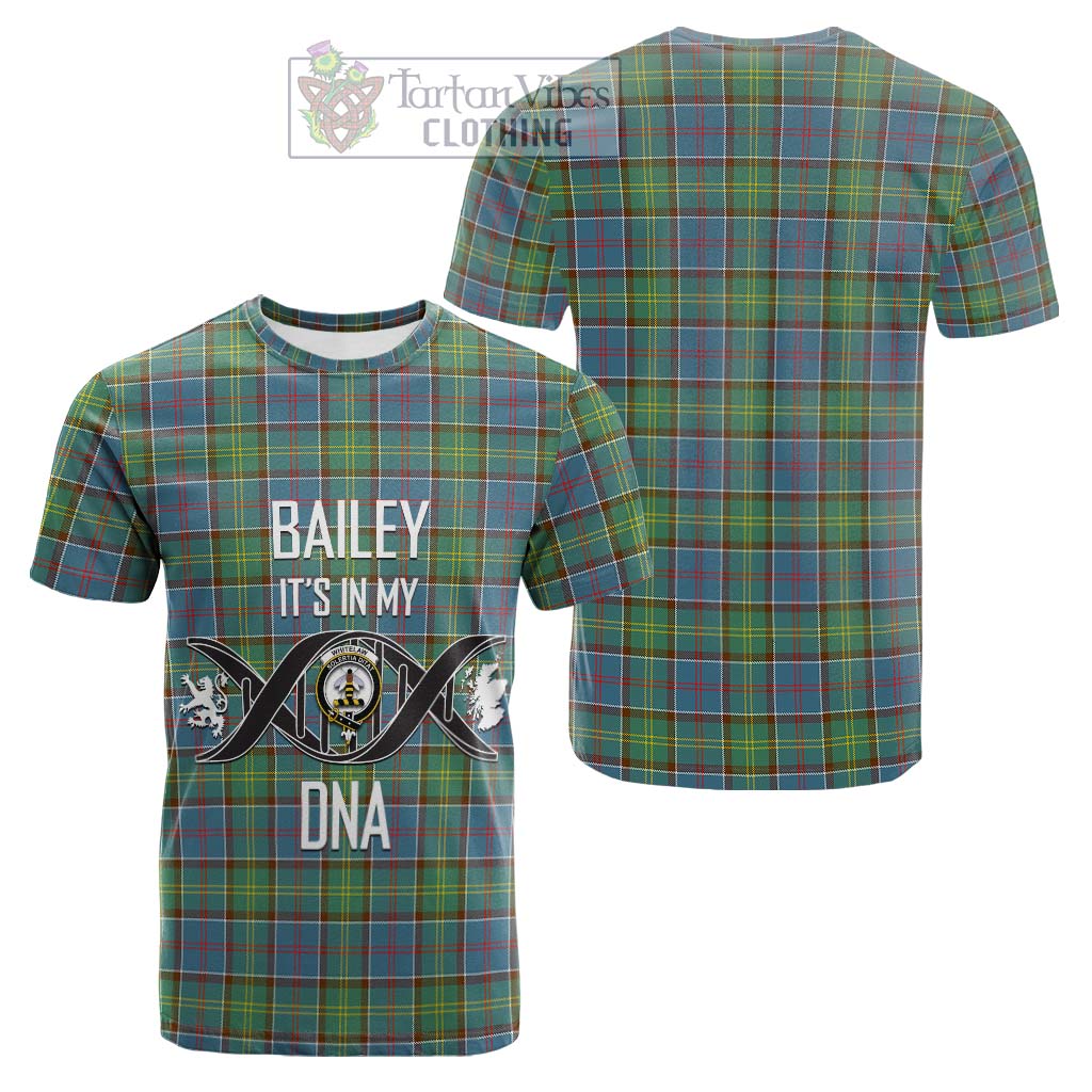 Tartan Vibes Clothing Whitelaw Tartan Cotton T-shirt with Family Crest DNA In Me Style