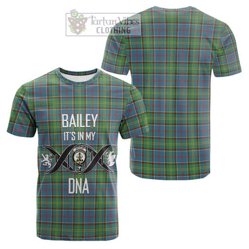 Whitelaw Tartan Cotton T-shirt with Family Crest DNA In Me Style