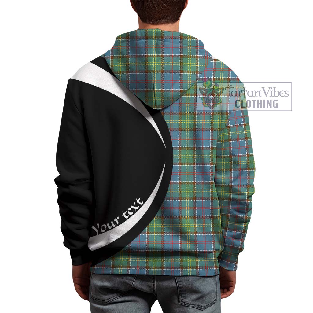 Whitelaw Tartan Hoodie with Family Crest Circle Style - Tartan Vibes Clothing