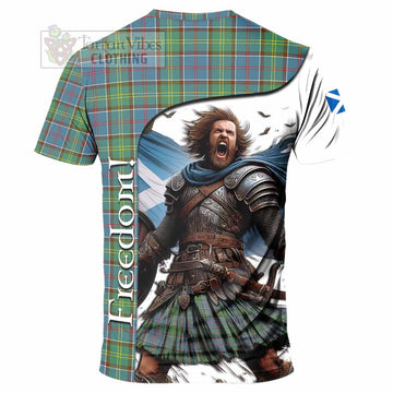 Whitelaw Crest Tartan T-Shirt Inspired by the Freedom of Scottish Warrior