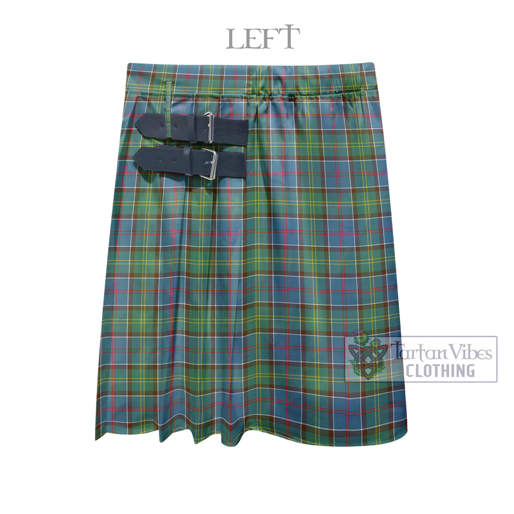 Tartan Vibes Clothing Whitelaw Tartan Men's Pleated Skirt - Fashion Casual Retro Scottish Style