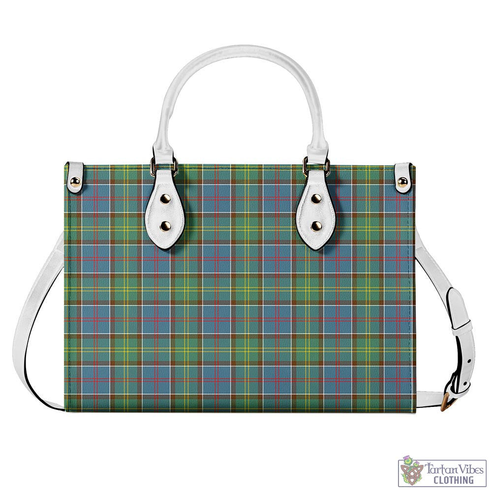 Tartan Vibes Clothing Whitelaw Tartan Luxury Leather Handbags