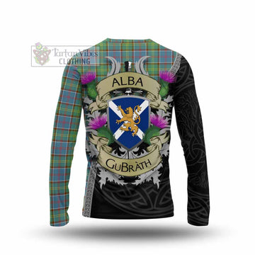 Whitelaw Tartan Family Crest Long Sleeve T-Shirt Lion Rampant Royal Thistle Shield Celtic Inspired - Tartan Vibes Clothing