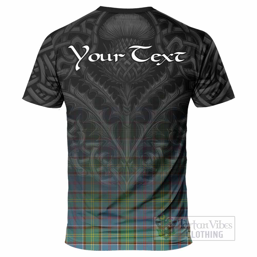 Tartan Vibes Clothing Whitelaw Tartan T-Shirt with Family Crest Celtic Thistle Vibes